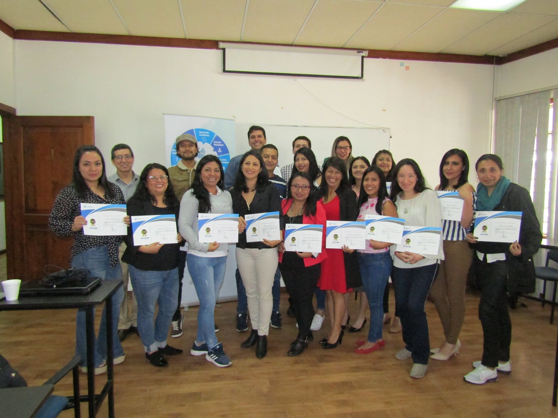 Participantes de cursos especializados CGP 1