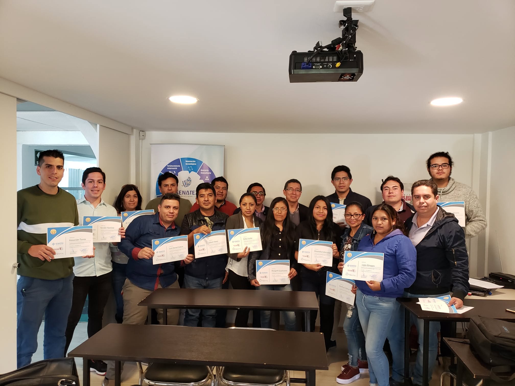 Participantes de cursos especializados CGP 2