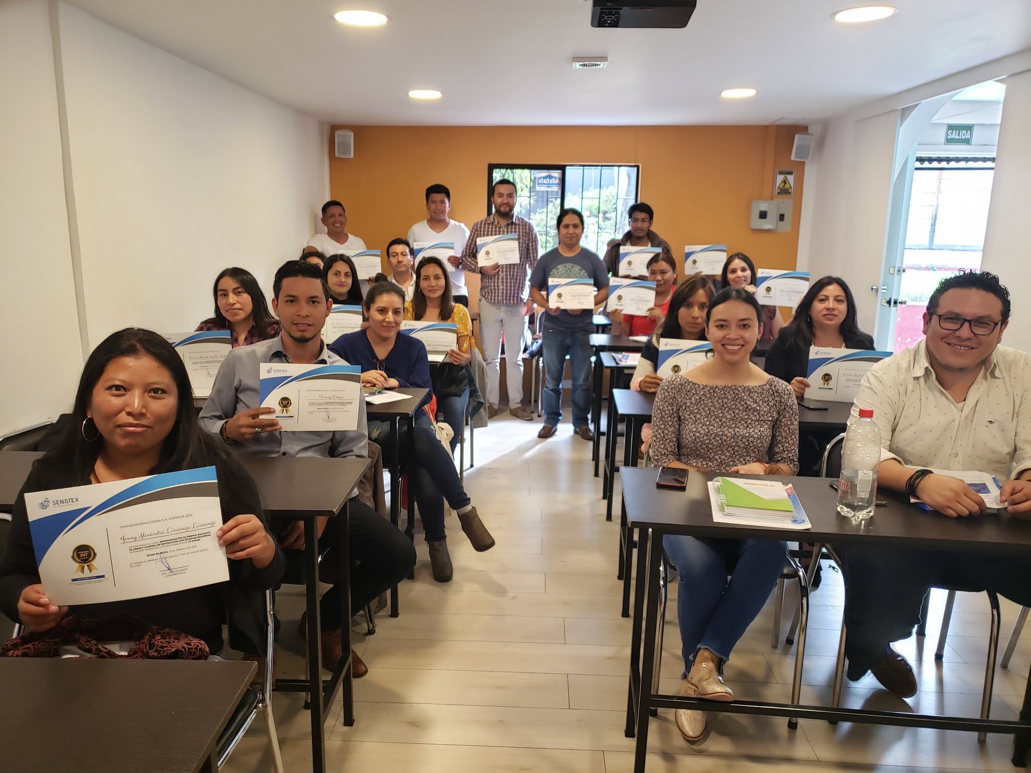 Participantes de cursos especializados CGP 3