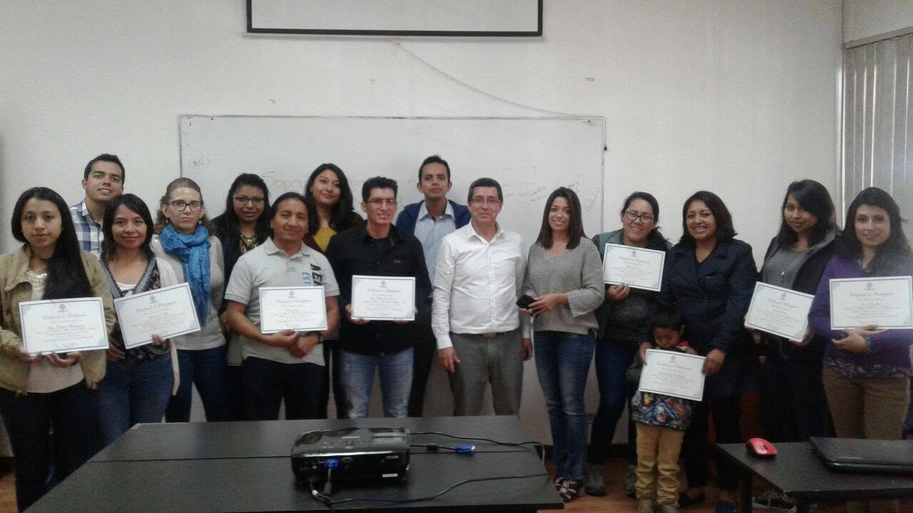 Participantes de cursos especializados CGP 6