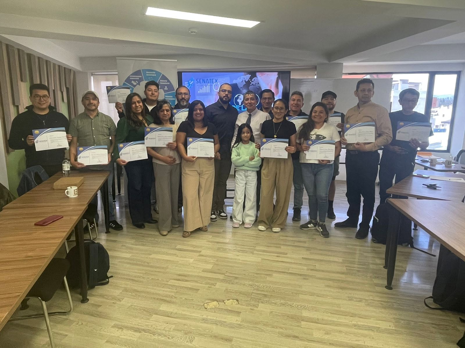 Participantes de cursos especializados CGP 7