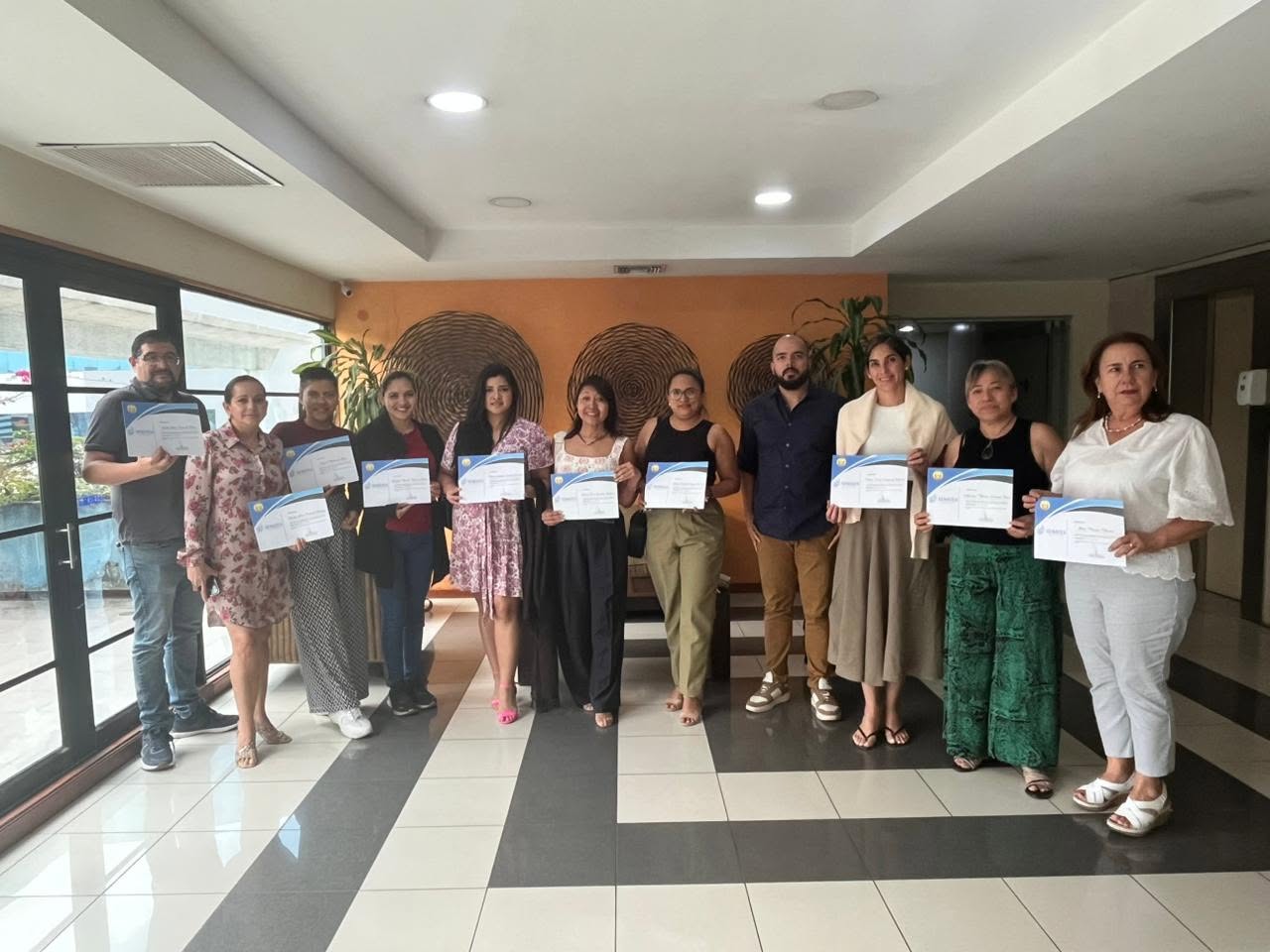 Participantes de cursos especializados CGP 8